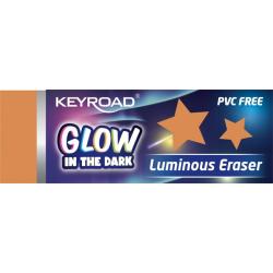 Gumka do ścierania KEYROAD Luminous, fluorescencyjna, pakowane na displayu, mix kolorów