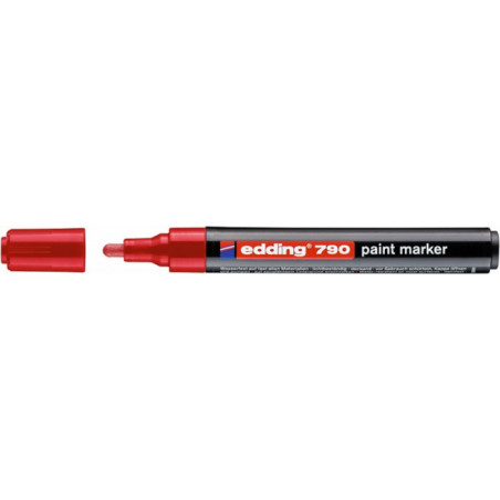 PAKIET Marker olejowy e-790 EDDING, 2-3 mm, czerwony