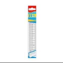 Linijka KEYROAD, 15cm, z...