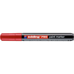 PAKIET Marker olejowy e-790 EDDING, 2-3 mm, czerwony