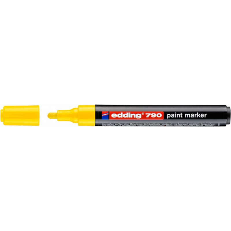 PAKIET Marker olejowy e-790 EDDING, 2-3 mm, żółty