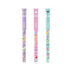 Długopis wymazywalny KEYROAD Bounce Buddies, 0,6mm, pakowane na displayu, mix kolorów