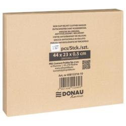 Wieszak na ubrania antypoślizgowy DONAU HOME, 44x23x0,5cm, 20 szt., szary