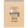 Wieszak na spodnie drewniany DONAU HOME, 35x17x1,2cm, 10 szt., czarny