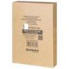 Wieszak na spodnie drewniany DONAU HOME, 35x17x1,2cm, 10 szt., czarny