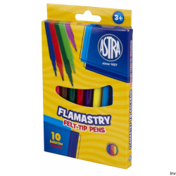 Flamastry Astra CX, 10 kolorów