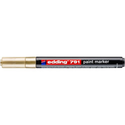 PAKIET Marker olejowy e-791 EDDING, 1-2mm, złoty