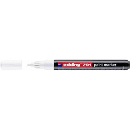 PAKIET Marker olejowy e-791 EDDING, 1-2mm, biały