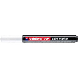 PAKIET Marker olejowy e-791 EDDING, 1-2mm, biały