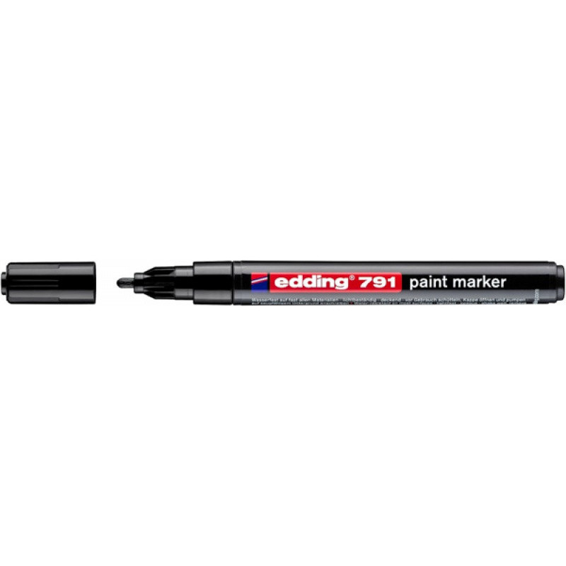 PAKIET Marker olejowy e-791 EDDING, 1-2mm, czarny