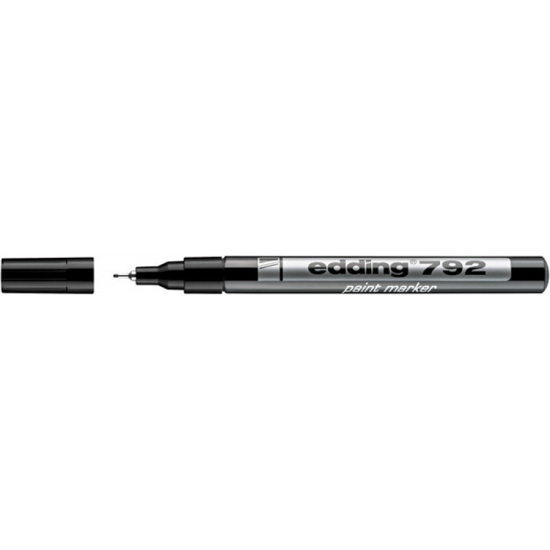 PAKIET Marker olejowy e-792 EDDING, 0,8mm, czarny