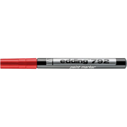 PAKIET Marker olejowy e-792 EDDING, 0,8mm, czerwony