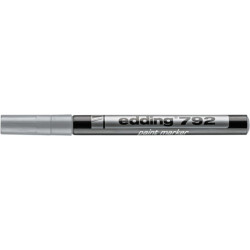 PAKIET Marker olejowy e-792 EDDING, 0,8mm, srebrny