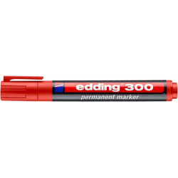 PAKIET Marker permanentny A8 e-300 EDDING, czerwony