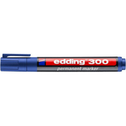 PAKIET Marker permanentny A8 e-300 EDDING, niebieski