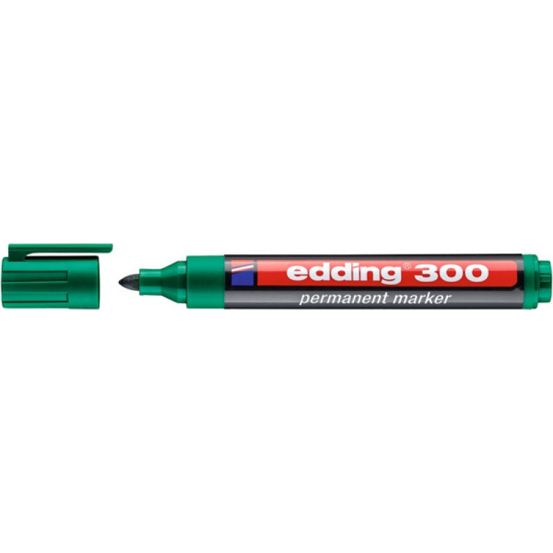 PAKIET Marker permanentny A8 e-300 EDDING, zielony