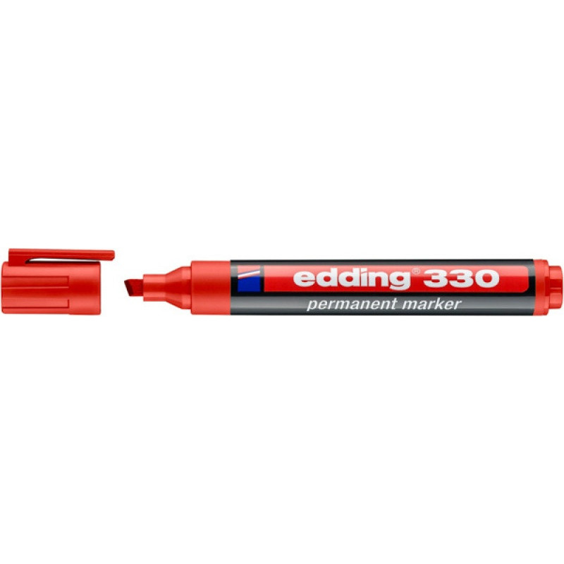 PAKIET Marker permanentny A8 e-330 EDDING, czerwony