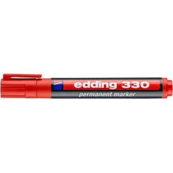 PAKIET Marker permanentny A8 e-330 EDDING, czerwony