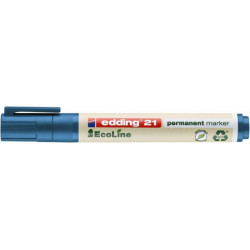 PAKIET Marker permanentny e-21 EDDING ecoline, 1,5-3mm, niebieski
