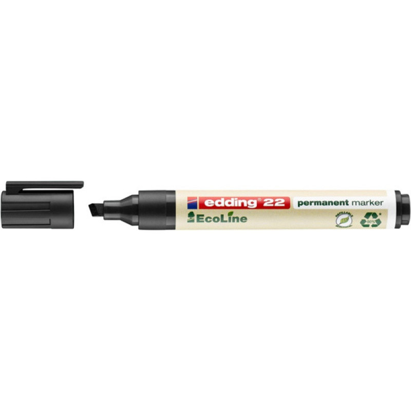 PAKIET Marker permanentny e-22 EDDING ecoline, 1-5mm, czarny