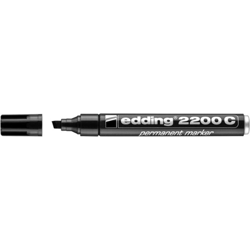 PAKIET Marker permanentny e-2200c EDDING, 1-5mm, czarny