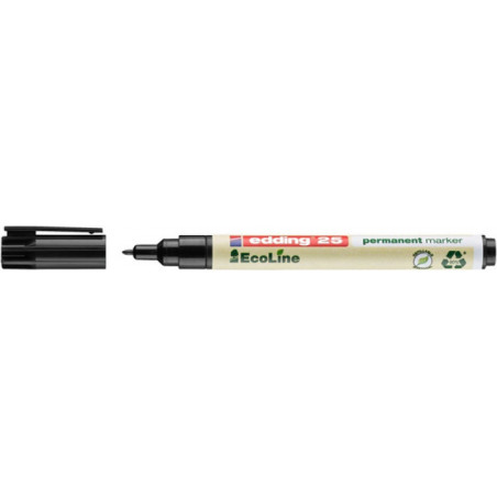 PAKIET Marker permanentny e-25 EDDING ecoline, 1mm, czarny