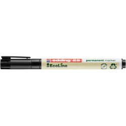 PAKIET Marker permanentny e-25 EDDING ecoline, 1mm, czarny