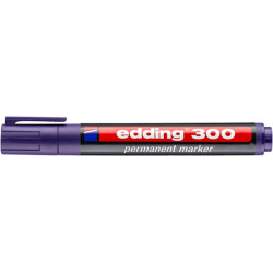 PAKIET Marker permanentny e-300 EDDING, 1,5-3mm, fioletowy