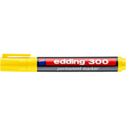 PAKIET Marker permanentny e-300 EDDING, 1,5-3mm, żółty