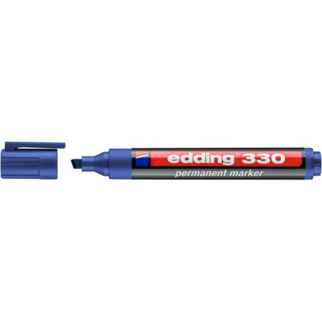 PAKIET Marker permanentny e-330 EDDING, 1-5mm, niebieski