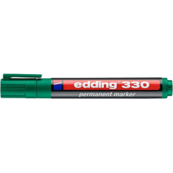 PAKIET Marker permanentny e-330 EDDING, 1-5mm, zielony