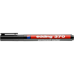 PAKIET Marker permanentny e-370 EDDING, 1mm, czarny