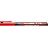 PAKIET Marker permanentny e-370 EDDING, 1mm, czerwony