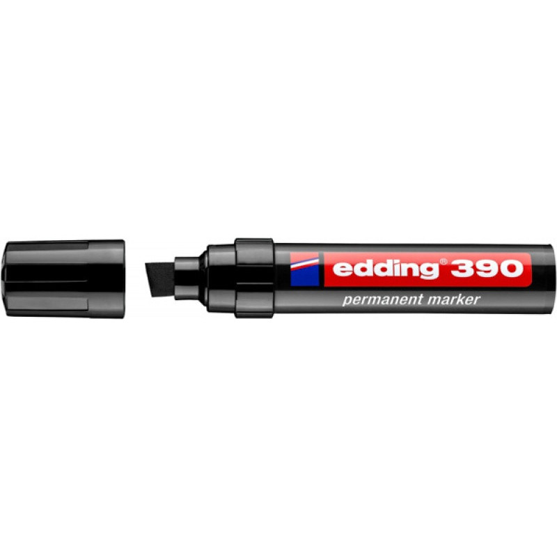 PAKIET Marker permanentny e-390 EDDING, 4-12mm, czarny
