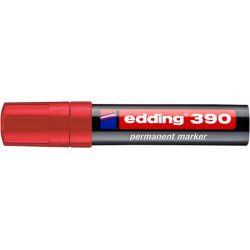 PAKIET Marker permanentny e-390 EDDING, 4-12mm, czerwony