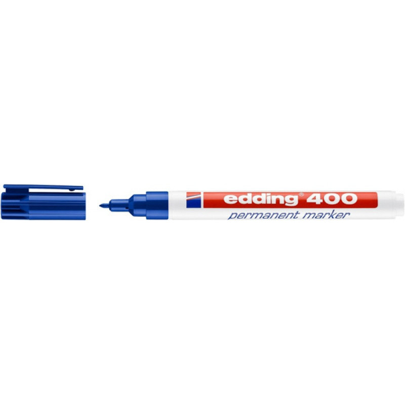 PAKIET Marker permanentny e-400 EDDING, 1mm, niebieski