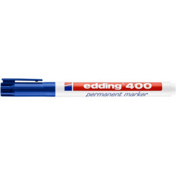 PAKIET Marker permanentny e-400 EDDING, 1mm, niebieski