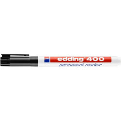 PAKIET Marker permanentny e-400 EDDING, 1 mm, czarny