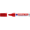 PAKIET Marker permanentny e-500 EDDING, 2-7 mm, czerwony