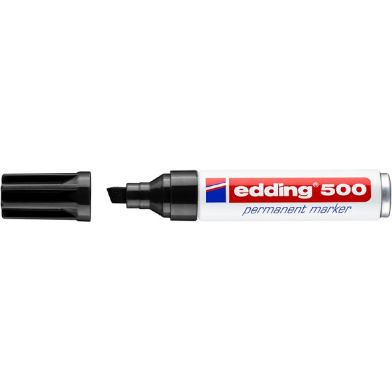 PAKIET Marker permanentny e-500 EDDING, 2-7mm, czarny