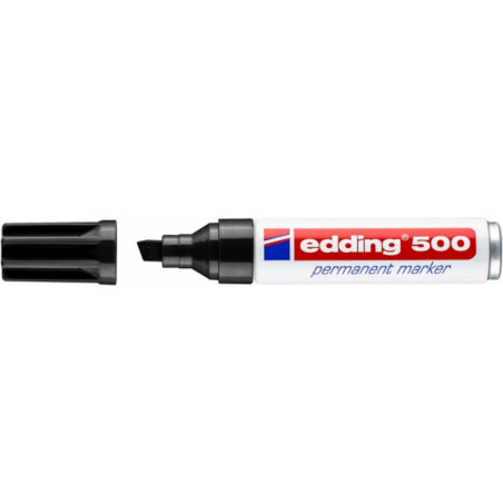 PAKIET Marker permanentny e-500 EDDING, 2-7mm, czarny