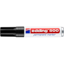 PAKIET Marker permanentny e-500 EDDING, 2-7mm, czarny