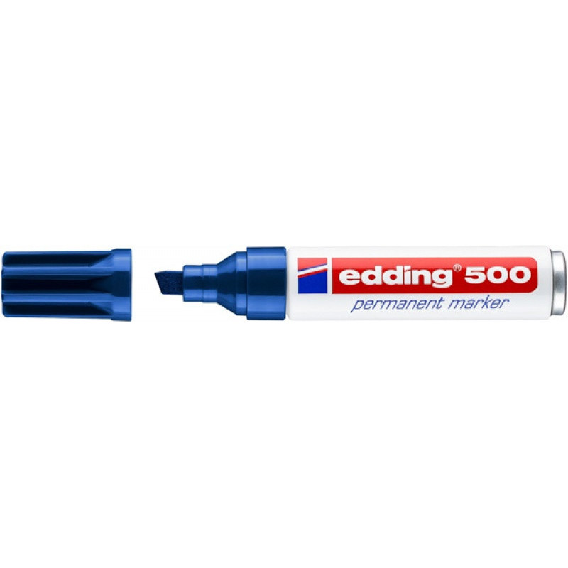 PAKIET Marker permanentny e-500 EDDING, 2-7mm, niebieski