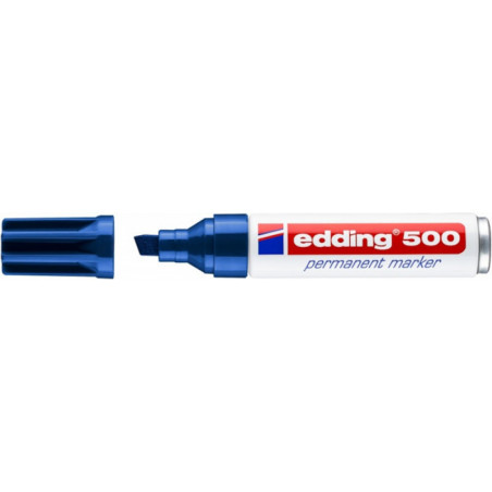 PAKIET Marker permanentny e-500 EDDING, 2-7mm, niebieski