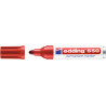 PAKIET Marker permanentny e-550 EDDING, 3-4 mm, czerwony