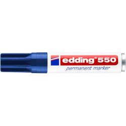 PAKIET Marker permanentny e-550 EDDING, 3-4 mm, niebieski
