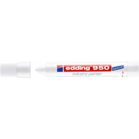PAKIET Marker przemysłowy w paście e-950 EDDING, 10mm, biały