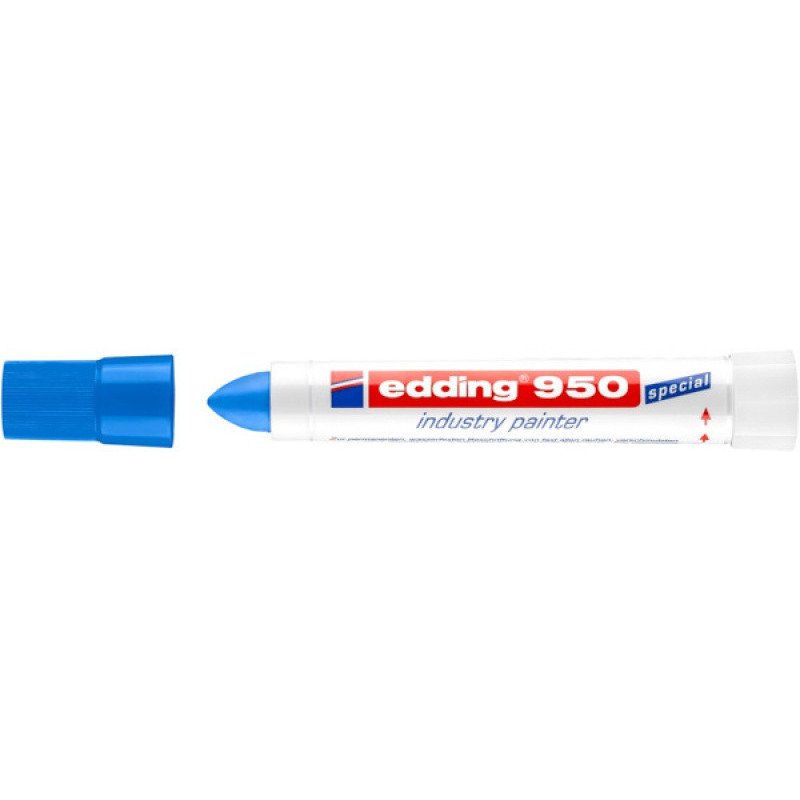 PAKIET Marker przemysłowy w paście e-950 EDDING, 10mm, niebieski