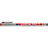 PAKIET Marker zmywalny e-152 M EDDING, 1mm, czerwony