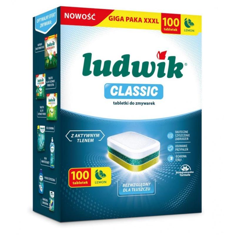 Tabletki do zmywarek Classic LUDWIK, 100 szt.